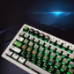 Chemical Element 104+16 Clear PC+PBT Dye-subbed Pudding Jelly Keycaps Set ASA Profile Mechanical Keyboard